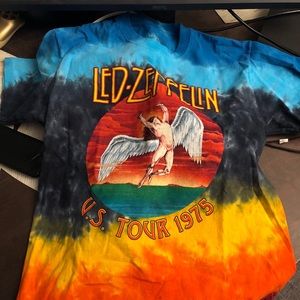 Led Zeppelin Tie dye Shirt excellent condition